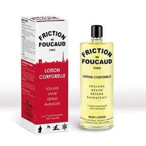 Lotion | Muskeltonus, Frische & Wohlbefinden | Glasflasche 500 ml | Ätherisches Öl-Konzentrat |Foucaud