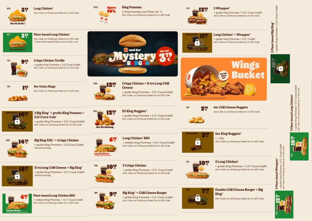 Aktuelle Burger King Coupons & Gutscheine 02/2025