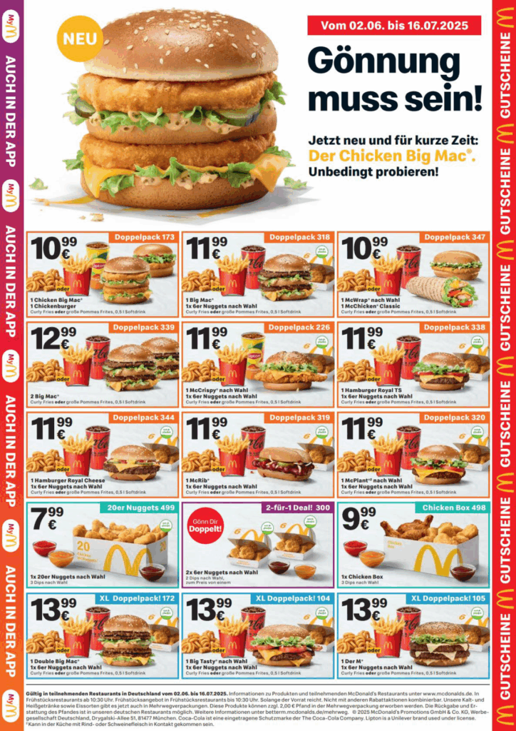 Mcdonalds Gutscheine Hartheim McDonald's Gutscheine & Coupons 2025