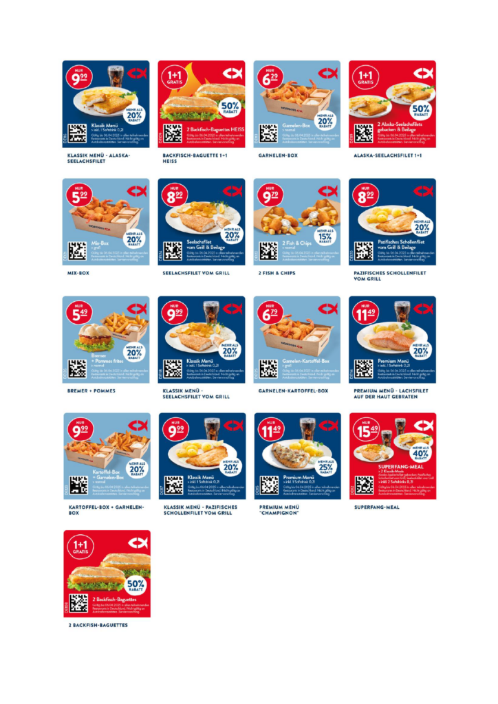 Aktuelle Nordsee Coupons & Gutscheine 03/2025