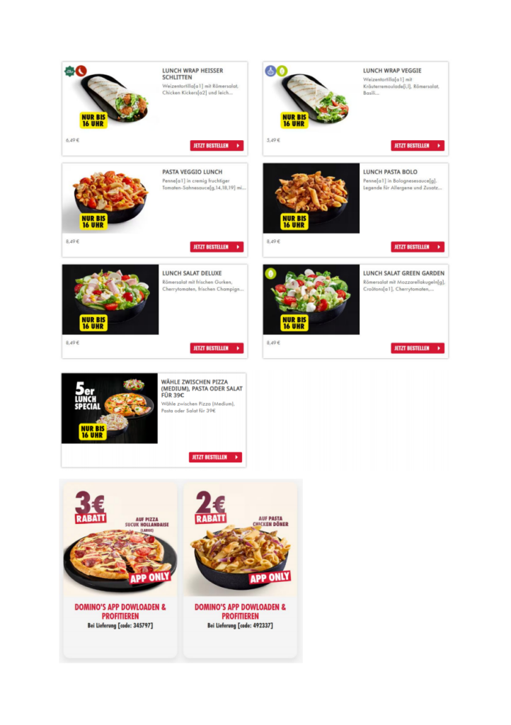 Domino’s Coupons 12/2025