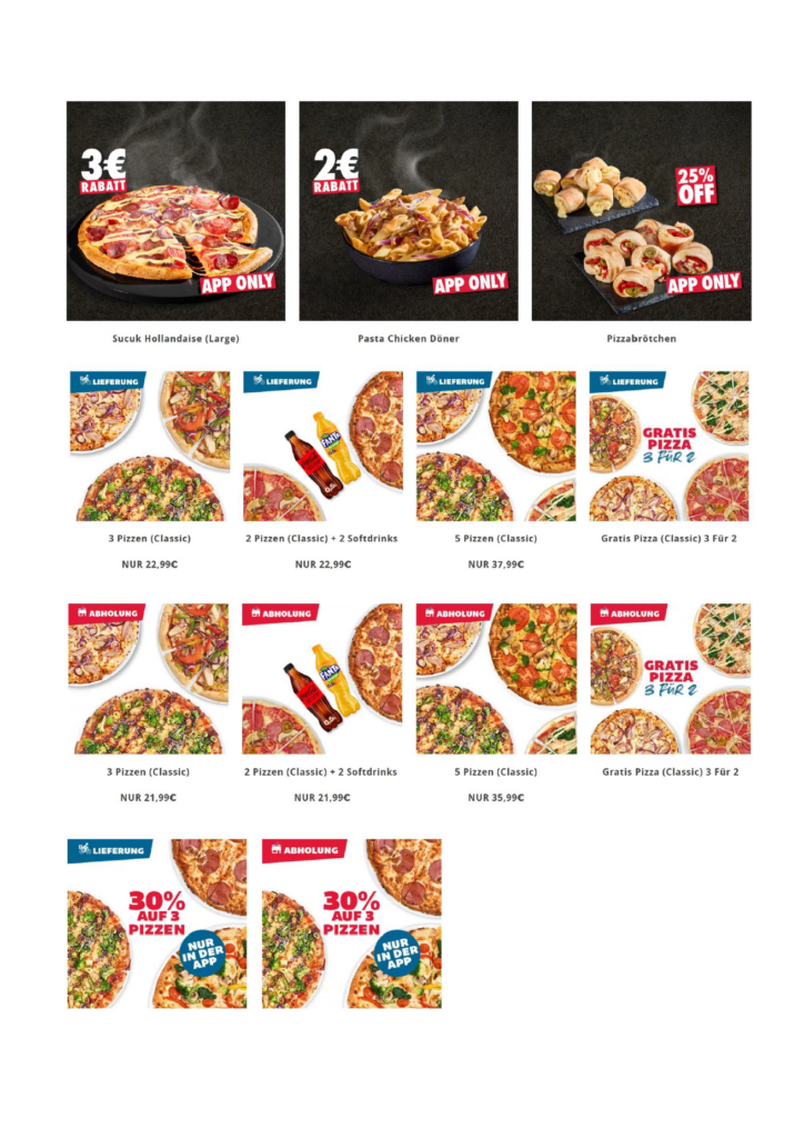 Domino’s Gutscheine 03/2025