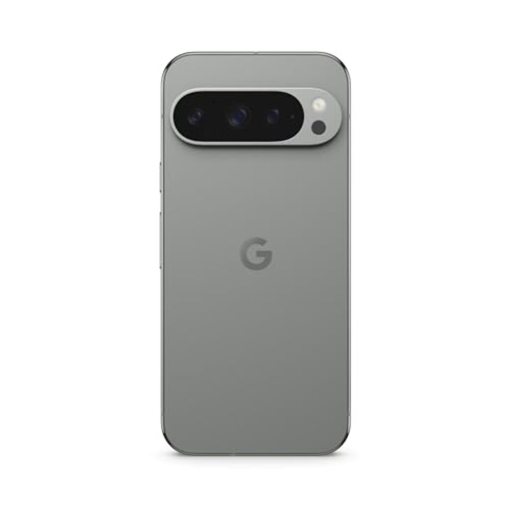Google Pixel 9 Pro – Android-Smartphone mit Gemini ohne SIM-Lock, Dreifach-Rückkamerasystem, 24 Stunden Akkulaufzeit und EIN 6,3 Zoll großes Super Actua-Display - Hazel, 256GB