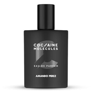 Amando Perez COCAINE Molecules Unisex Parfüm 50ml - Eau de Parfum für Damen und Herren mit Pheromone Lockstoff - Warme citrische Kopfnote - Unisex-Duft Damen Männer Parfüm Unisex Eau de Toilette