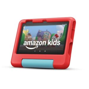 Amazon Fire 7 Kids-Tablet | 7-Zoll-Display, für Kinder von 3 bis 7 Jahren | Mit werbefreien Büchern, Spielen und Videos für Kinder | Kindersicherung, 10 Stunden Akkulaufzeit, 16 GB