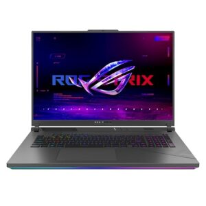 ASUS ROG Strix G18 G814JVR Gaming Laptop | 18" 2,5K WQXGA 16:10 240Hz IPS Display | Intel Core i9-14900HX | 32GB RAM | 1TB SSD | NVIDIA RTX 4060 | Win11 Home | QWERTZ | Ecplise Gray | 3Monate GamePass