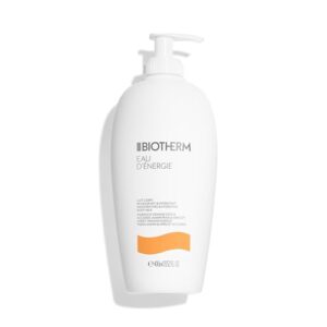 Biotherm Eau d'Énergie Bodylotion, mit Life Plankton, Aprikosenöl und Olivenöl, Bodylotion für intensive Feuchtigkeitspflege, Körpermilch für alle Hauttypen, 400 ml