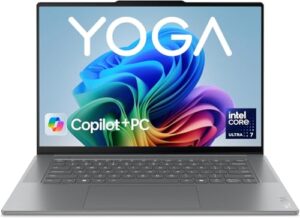 Lenovo Yoga Slim 7 Aura Laptop | Copilot+ PC | 15,3" 2.8K Display | Intel Core 7 Ultra 256V | 16GB RAM | 1TB SSD | Intel Grafik | Windows 11 Home | QWERTZ | grau | 2 Jahren Premium Care