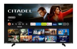 Toshiba 50QF5D63DA 50 Zoll QLED Fernseher/Fire TV (4K Ultra HD, HDR Dolby Vision, Smart TV, Triple-Tuner, Alexa Built-In, Bluetooth, Sound by Onkyo) [2023], Schwarz