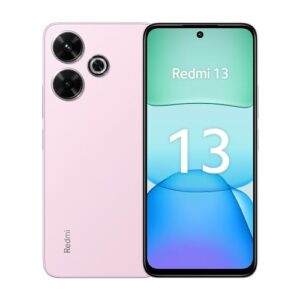 Xiaomi Redmi 13 Smartphone, 8+256GB, Handy ohne Vertrag, 6,79" FHD+ Display, 5.030 mAh, 108MP Kamera, 33W Fast-Charging, Dual-SIM, Pink