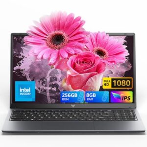 ACEMAGIC 15.6 Zoll Laptop,lntel Alder Lake N97 Prozessor,bis zu 3.6GHz Beat N5095,IPS FHD 1920 x 1080 Notebook,8GB RAM 256GB SSD(Erweitern Sie 2 TB),TF Card Slot,WiFi,BT5.0,Type_C,HDMI,5000mAh