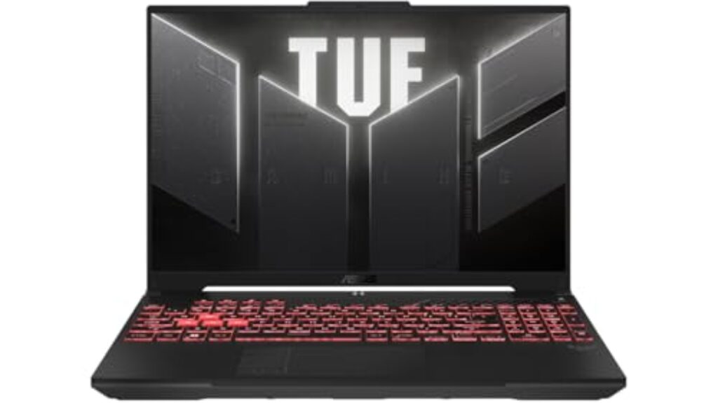 ASUS TUF A16 FA607NU Gaming Laptop | 16" WUXGA 16:10 IPS Display | AMD Ryzen 5 7535HS | 16GB RAM | 512GB SSD | NVIDIA RTX 4050 | Win11 Home | QWERTZ | Mecha Gray | 3Monate GamePass