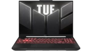 ASUS TUF A16 FA607NU Gaming Laptop | 16" WUXGA 16:10 IPS Display | AMD Ryzen 5 7535HS | 16GB RAM | 512GB SSD | NVIDIA RTX 4050 | Win11 Home | QWERTZ | Mecha Gray | 3Monate GamePass