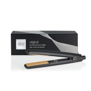 ghd Original Haarglätter & Styler - Für glattes, geschmeidiges & weiches Haar mit verbesserter Glanz, Keine extremen Hitzeschäden - Für alle Haartypen - Schwarz