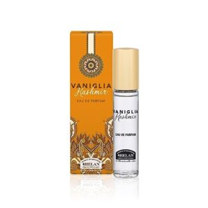 Helan, Vanille Kaschmir, Eau de Parfum, Eau de Parfum, für die Körperhaut, Duft verstärkt durch Sandelholz und weichen Vetiver von Haiti, 10 ml – Made in Italy