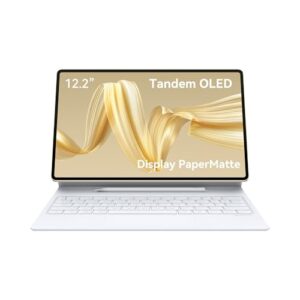 HUAWEI MatePad Pro 12.2“+Tastatur+M-Pencil,PaperMatte EditionTablet, 2.8K Tandem OLED FullView Display, Bildwiederholfrequenz von 144 Hz, 12GB+512 GB,Glide Keyboard,10.100 mAh Akku,GoPaint,Gold