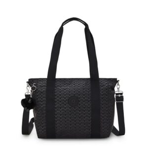Kipling ASSENI S Kleine Tragetasche, Tragetaschen, Signature Emb (Schwarz)
