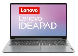 Lenovo IdeaPad 1 Laptop | 15.6" Full HD Display | AMD Ryzen 5 | AMD Radeon Grafik | 16GB RAM | 512GB SSD | Windows 11 Home | QWERTZ | Grau | 3 Monate Premium Care