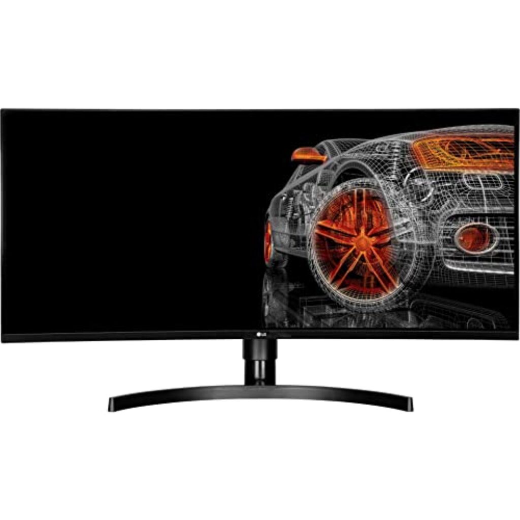LG UltraWide Curved QHD Monitor 35WN75CP-B 89 cm - 35 Zoll, VA-Panel, HDR10, AMD FreeSync, Schwarz