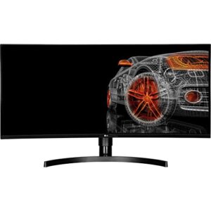LG UltraWide Curved QHD Monitor 35WN75CP-B 89 cm - 35 Zoll, VA-Panel, HDR10, AMD FreeSync, Schwarz