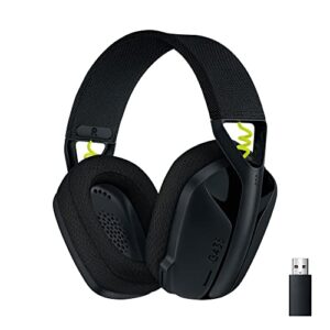 Logitech G435 LIGHTSPEED Kabelloses Bluetooth-Gaming-Headset, Leichte Over-Ear-Kopfhörer, Integrierte Mikrofone
