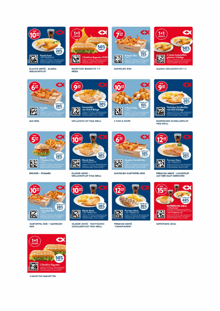 Aktuelle Nordsee Coupons & Gutscheine 07/2025