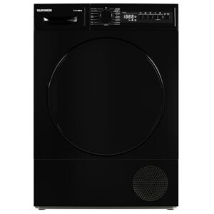 Telefunken Kondenstrockner T-11-400-B / 7 kg / 15 Programme/Startzeitvorwahl/Knitterschutz und reversible Trommelbewegungen/Schwarz