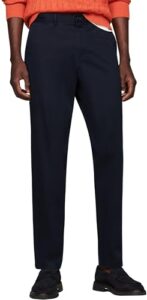 Tommy Hilfiger Herren Chino Hose Harlem Tapered Fit, Blau (Desert Sky), 31W/32L
