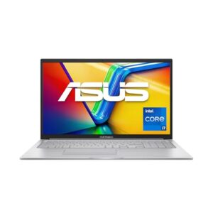 ASUS Vivobook 17 X1704VA Laptop | 17,3" FHD 16:9 IPS Display | Intel Core i7-1355U | 16GB RAM | 512GB SSD | Intel Iris Xe | Win11 Home | QWERTZ | Cool Silver