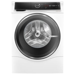 Bosch WNC244070, Serie 8, Waschtrockner 9 kg waschen und 6 kg trocknen, 1400 UpM, Fleckenautomatik, Iron Assist, SpeedPerfect, HygieneCare, Home Connect, AquaStop, Weiß