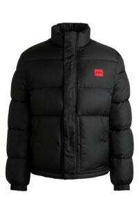 HUGO Herren Balto2411 Outerwear_Jacket, Black1, L EU