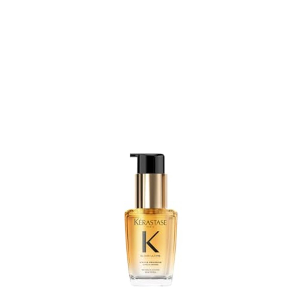 Kérastase Haaröl für trockenes Haar, Pflegend und nährend für mehr Glanz, Hitzeschutz und Anti-Frizz, Huile Originale Elixir Ultime, 30 ml