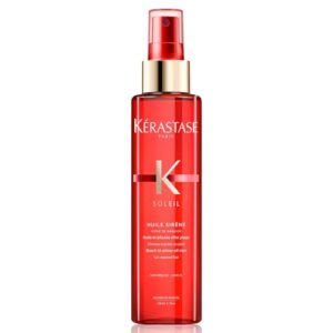 Kérastase Nährendes Haaröl für jedes Haar, Sonnenschutz für gepflegte, definierte und weiche Locken, Huile Sirène, Soleil, 150 ml