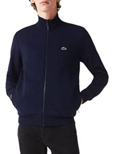 Lacoste Herren Sh9622 Sweatshirt mit Reißverschluss, reguläre Passform, Marineblau, M