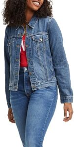Levi's Damen Original Trucker Soft As Butter Dark XL