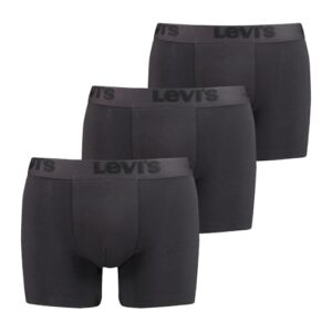 Levi's Herren Levi's Premium Men's Boxer Briefs (3 pack) Boxer Shorts, Schwarz, XL