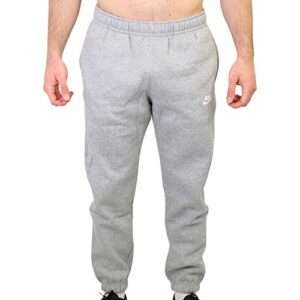 Nike Herren M Nsw Club buks cf bb Hose, 063 Dk Grey Heather/Matte Silv, M EU