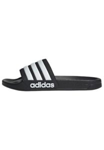 adidas Adilette Shower Slides Unisex Schiebe-Sandalen , Core Black Cloud White, 43 EU