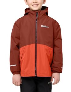 Jack Wolfskin Unisex Kinder Iceland 3in1, Intense Rust, 116 EU