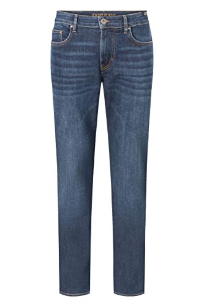 Joop! Herren Jeans Mitch - Modern Fit - Blau - Medium Blue Denim W30 - W40 Stretch Baumwolle, Größe:32W / 32L, Farbvariante:Medium Blue Denim 415