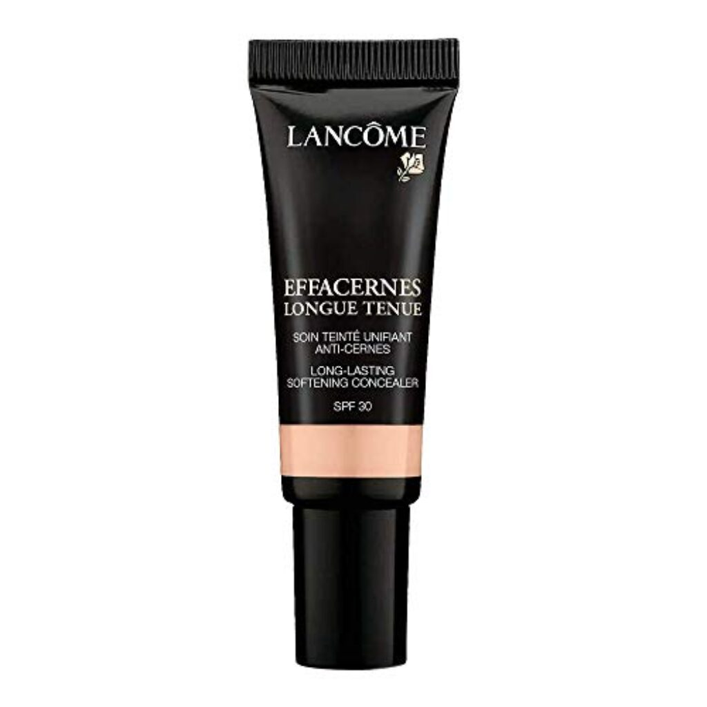 Lancôme Effacernes Longue Tenue Concealer 02 Beige Rosé, langanhaltender flüssiger Concealer für alle Hauttypen, mittlere bis hohe Deckkraft, korrigierende Abdeckcreme in Beige Rosé, 15ml