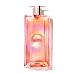 Lancôme Idôle Nectar Eau de Parfum, innovativer Neo-Gourmand Damenduft mit besonderem Rosensoufflée, süßem Popcorn-Akkord und Bourbon-Vanille, 50ml