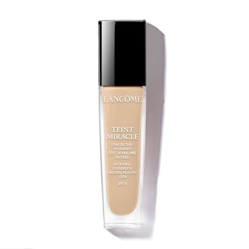 Lancôme Teint Miracle 03 Beige Diaphane, feuchtigkeitsspendende Foundation in Beige mit mittlerer Deckkraft, langanhaltender Glow, 30ml
