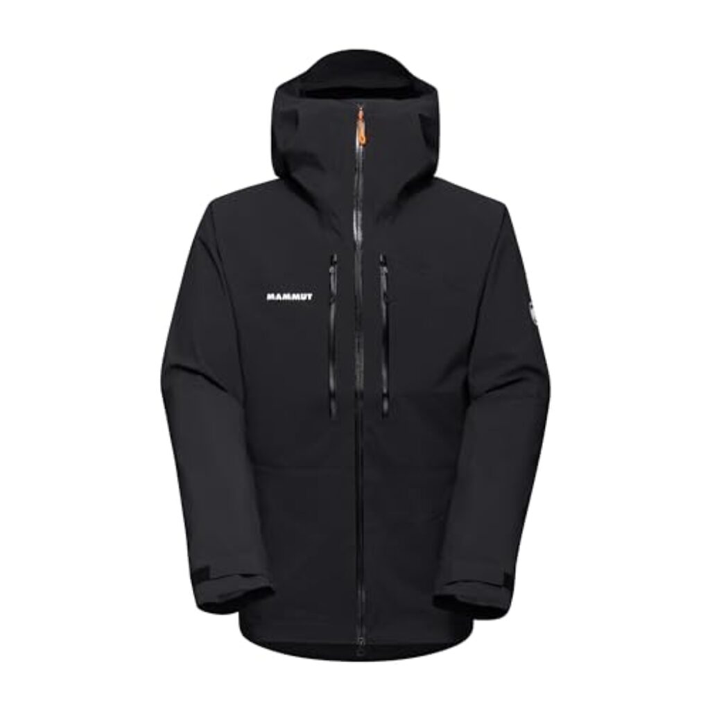 Mammut Taiss HS Hooded Jacket Men | Winterjacke für Herren, Hardshell Skijacke, Outdoor Jacke für Winter, Wanderjacke mit Kapuze, Wasserdicht, Winddicht & Atmungsaktiv | Schwarz, XL
