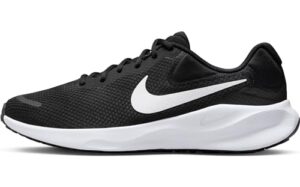 Nike Damen Revolution 7 Sneaker, Black White, 35.5 EU