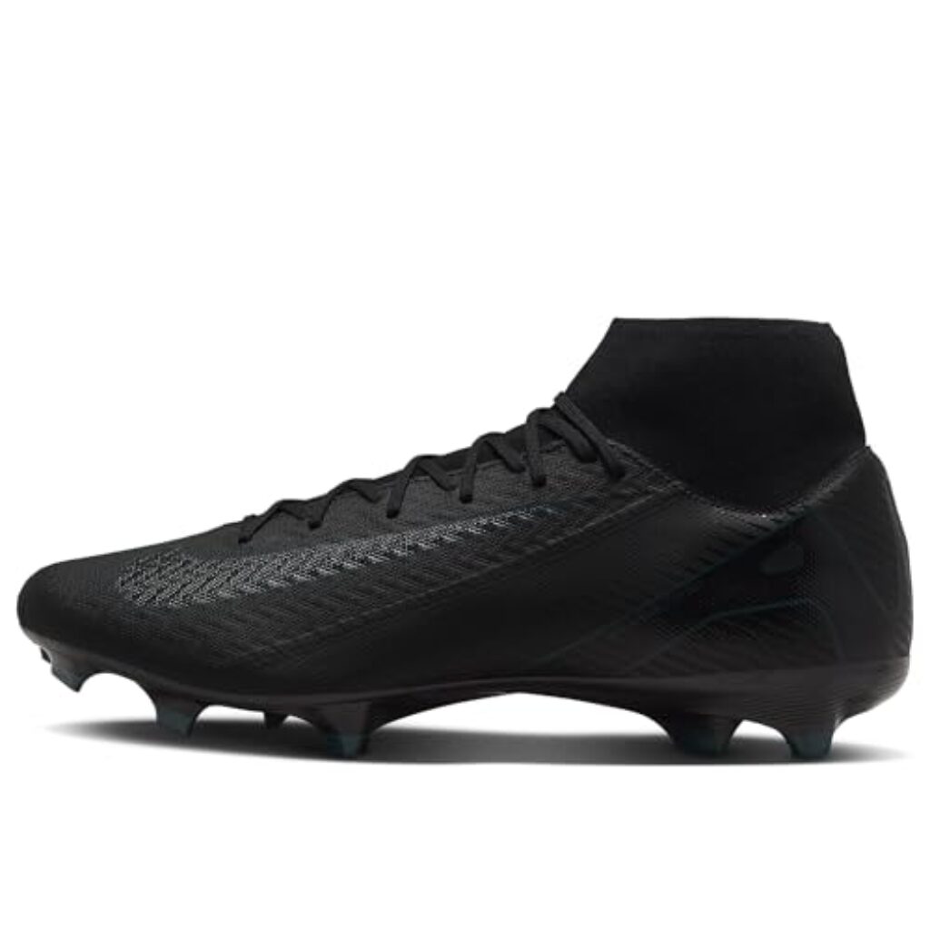 Nike Herren ZM Superfly 10 ACAD FG/MG Sneaker, Black Black Deep Jungle, 45 EU