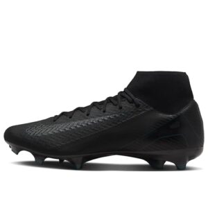 Nike Herren ZM Superfly 10 ACAD FG/MG Sneaker, Black Black Deep Jungle, 45 EU