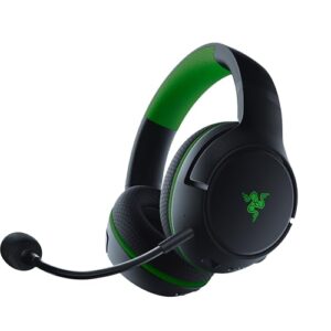 Razer Kaira Pro für Xbox - Kabelloses Headset für Xbox Series X und Mobiles Xbox-Gaming (Triforce Titanium 50mm Treiber, HyperClear Supercardioid Mikrofon, Dediziertes Mikrofon) Schwarz