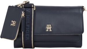 Tommy Hilfiger Damen Crossbody Bag Tasche Joy Crossover Breiter Tragegurt, Blau (Space Blue), Einheitsgröße