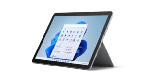 2021 Microsoft Surface Go 3 mit Intel Pentium Gold 6500Y (10.5-zoll, 4GB RAM, 64GB SSD) Platin (Generalüberholt)
